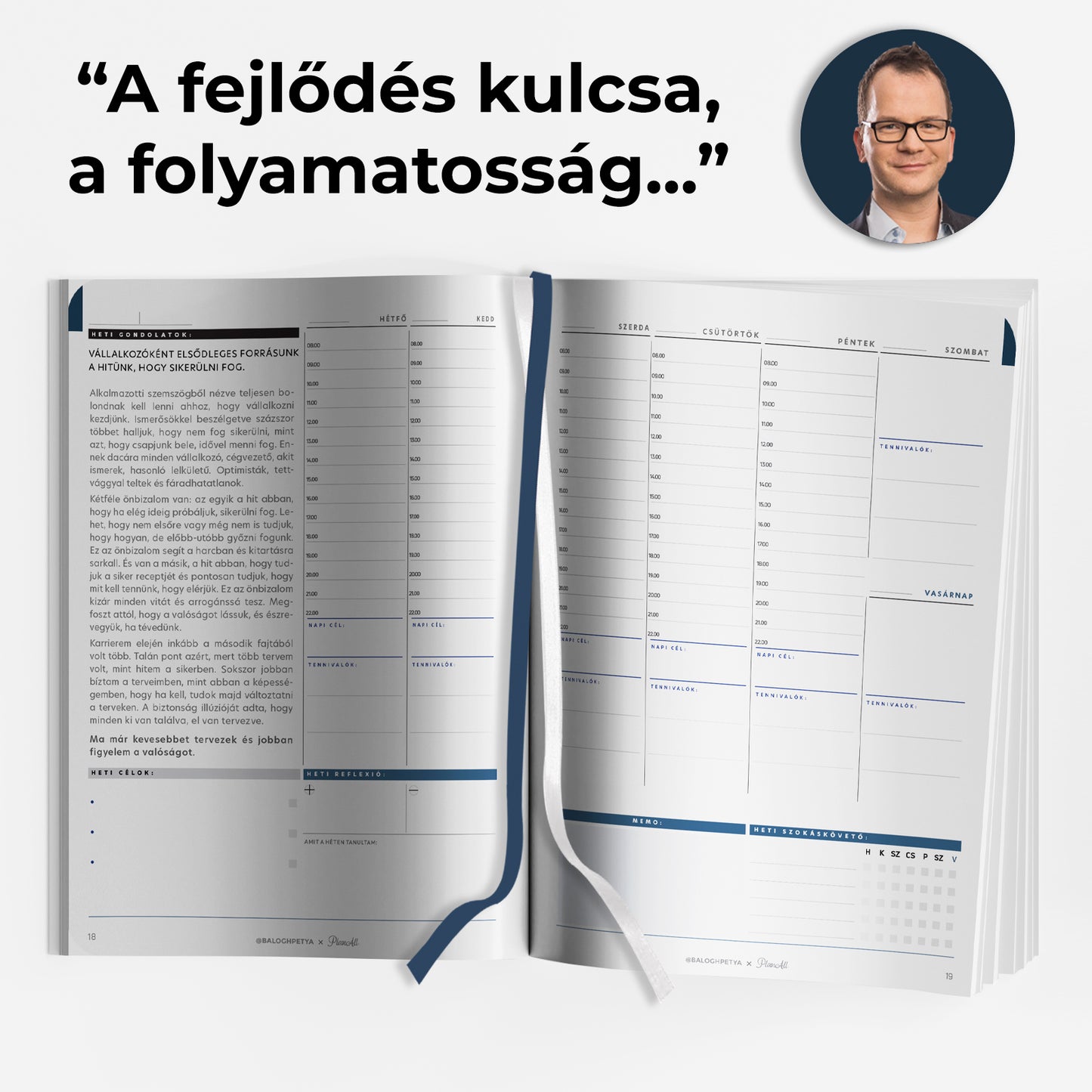 A siker tanulható | Üzleti tervező könyv